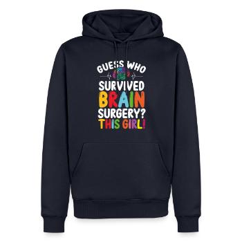Neurologist Brain Surgery Brain Cancer - Männer Premium Bio Hoodie - Navy - Vorne - Nico (187cm)