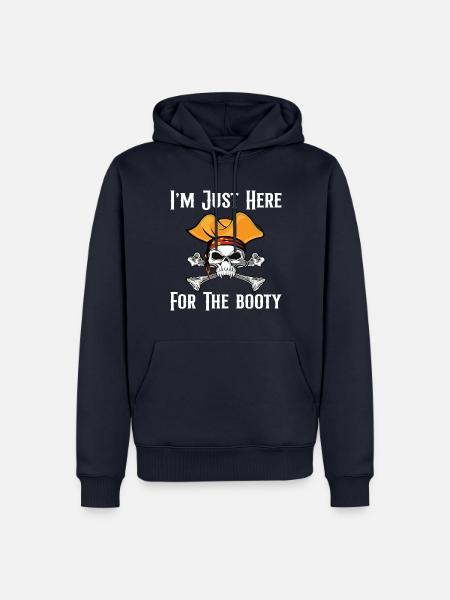Pirat Piraten Piratenschiff Piraten Geschenk - Männer Premium Bio Hoodie - Navy