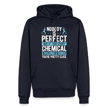 Chemical Engineering Process Chemical Engineer - Männer Premium Bio Hoodie - Navy - Vorne - Nico (187cm)