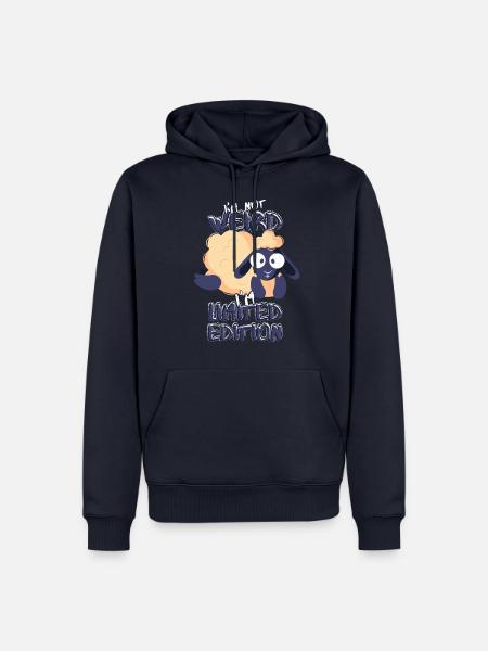 Süßes Cartoon Schaf - Limited Edition - Spruch - Männer Premium Bio Hoodie - Navy