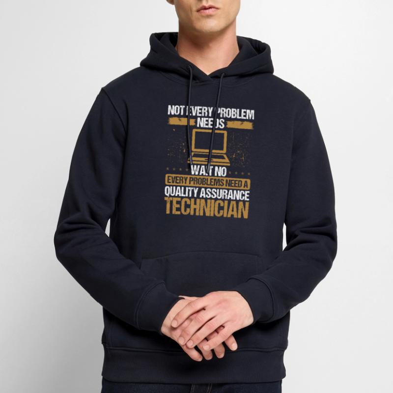 Quality Assurance Software Testing QA Engineering Men’s Premium Organic Hoodie