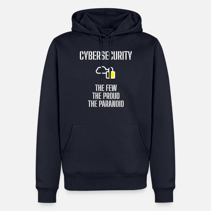 Cybersecurity - IT Security Computer Scientists - Men’s Premium Organic Hoodie - navy