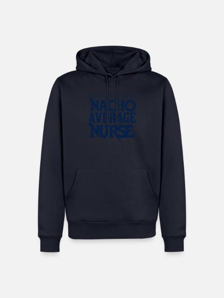 Nacho Average Krankenschwester - Männer Premium Bio Hoodie - Navy
