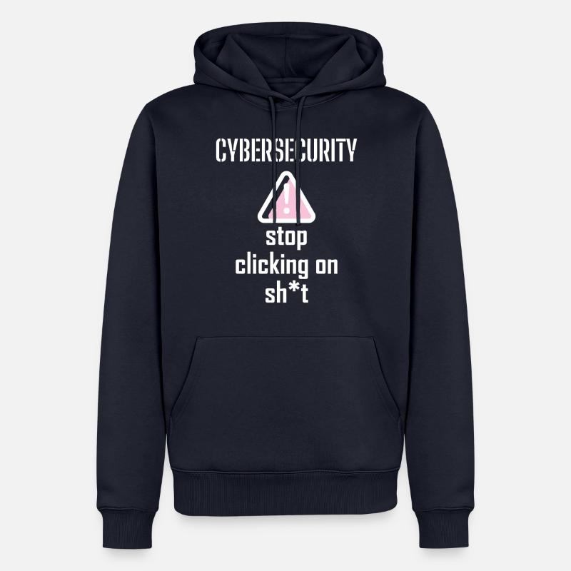 Cybersecurity - IT Security Computer Scientists - Men’s Premium Organic Hoodie - navy