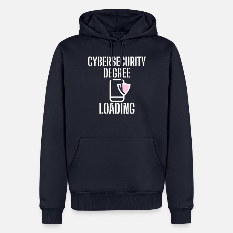 Cybersecurity - IT Security Computer Scientists - Men’s Premium Organic Hoodie - navy