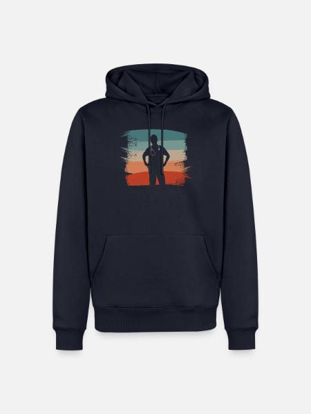 Retro Vintage Classic Doctor Medical - Männer Premium Bio Hoodie - Navy