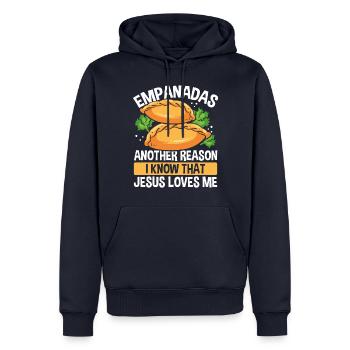 Empada Lover Empanadas another Reason God Colombia - Männer Premium Bio Hoodie - Navy - Vorne - Nico (187cm)