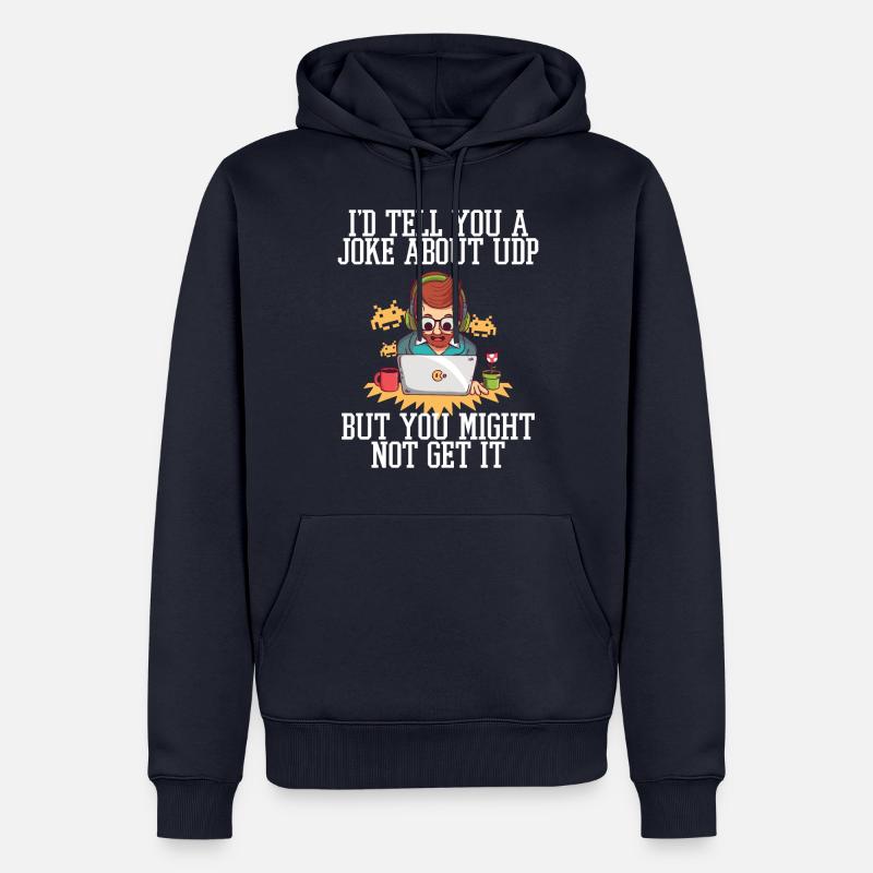 Cybersecurity - IT Security Computer Scientist - Men’s Premium Organic Hoodie - navy