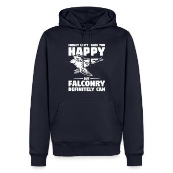 Ich bin die verrückte Reha-Krankenschwester, vor der sie dich gewarnt haben RN - Männer Premium Bio Hoodie - Navy - Vorne - Nico (187cm)