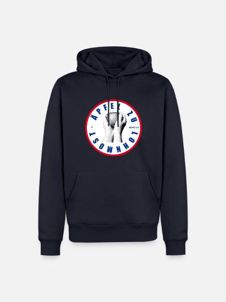 Äpfel zu Lohnmost - Männer Premium Bio Hoodie - Navy