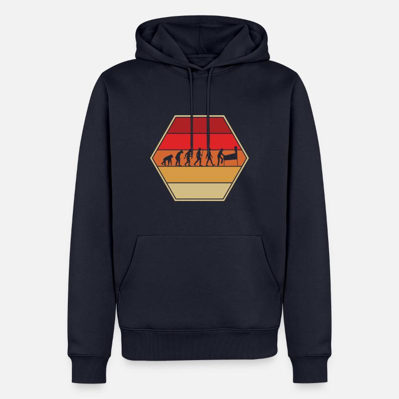 Pinball machine Evolution Pinball Development - Men’s Premium Organic Hoodie - navy