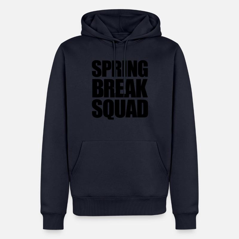 Spring Break Squad Spring Break - Männer Premium Bio Hoodie - Navy