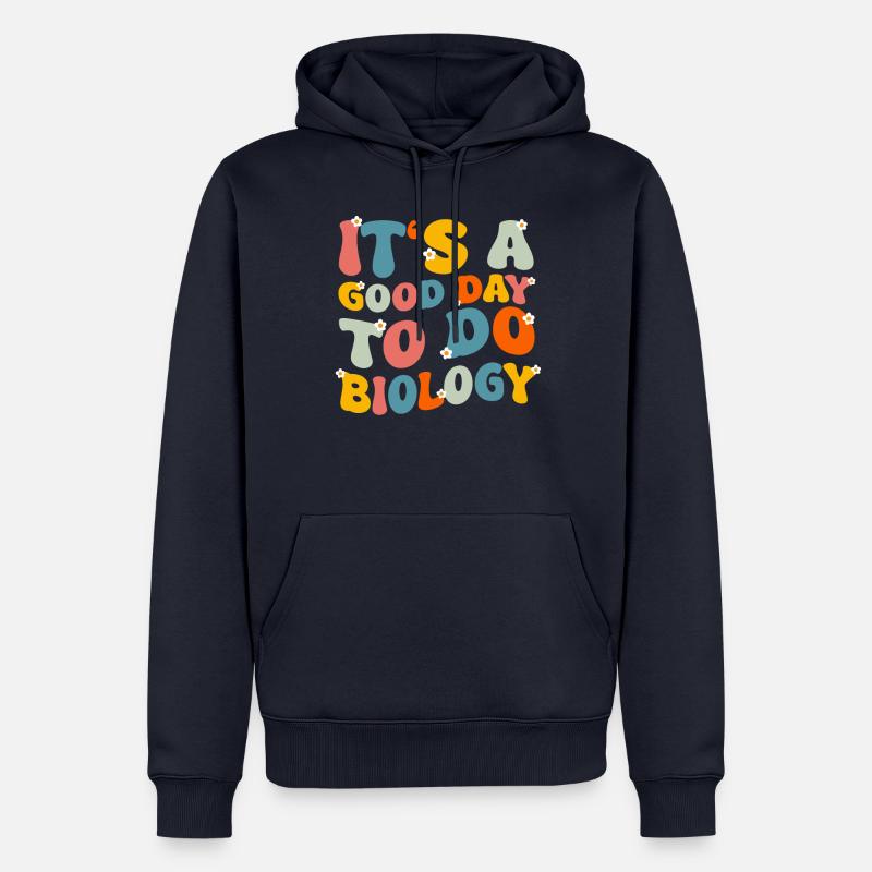 Enseignant Professeur d’école Enseignant Enseignant - Sweat à capuche Premium bio Homme - bleu marine