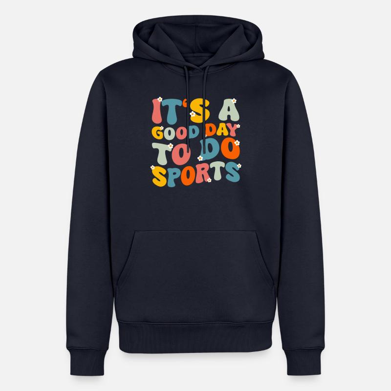 Enseignant Professeur d’école Enseignant Enseignant - Sweat à capuche Premium bio Homme - bleu marine