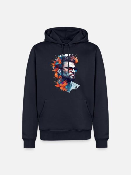 Urban Man Style - Männer Premium Bio Hoodie - Navy