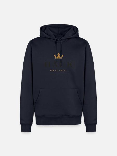 Hack Original Family Logo - Men’s Premium Organic Hoodie -