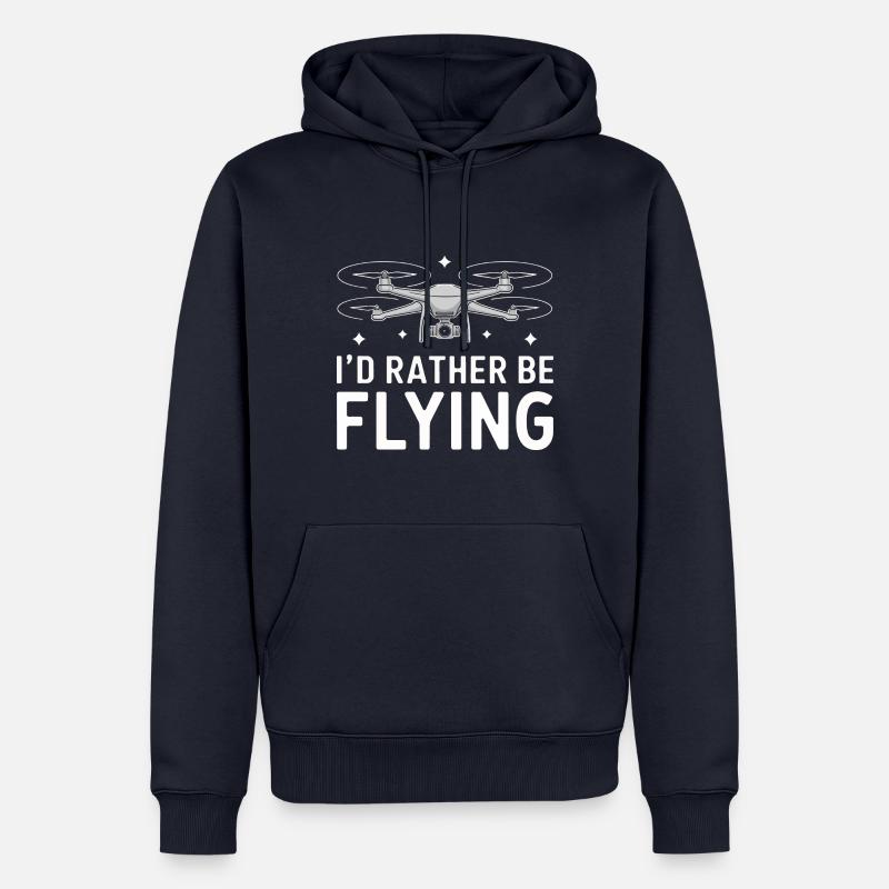 Drones Pilot Quadcopter Drone - Men’s Premium Organic Hoodie - navy