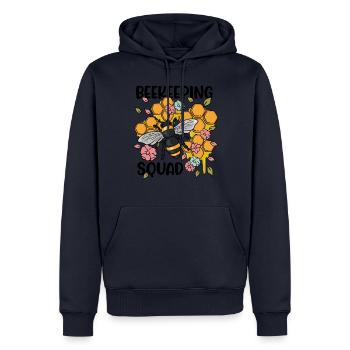Beekeeper Squad Honey Wildlife Beekeeping - Men’s Premium Organic Hoodie - navy - Front - Nico (187cm)