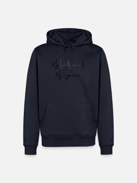 My Signature - Männer Premium Bio Hoodie - Navy