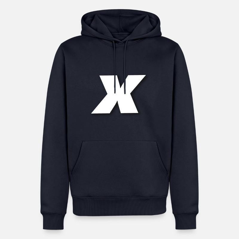 X oder mal - Männer Premium Bio Hoodie - Navy