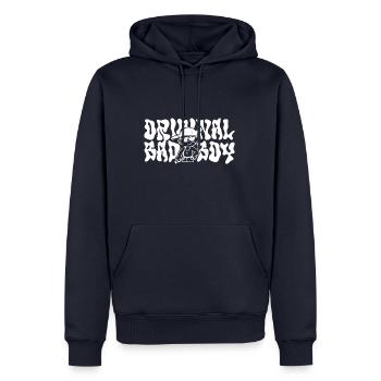 Original Bad Boy - Men’s Premium Organic Hoodie - navy - Front - Nico (187cm)