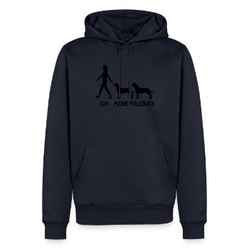 Ich Meine Follower Rottweiler Hunde Züchter Hund - Männer Premium Bio Hoodie - Navy - Vorne - Nico (187cm)