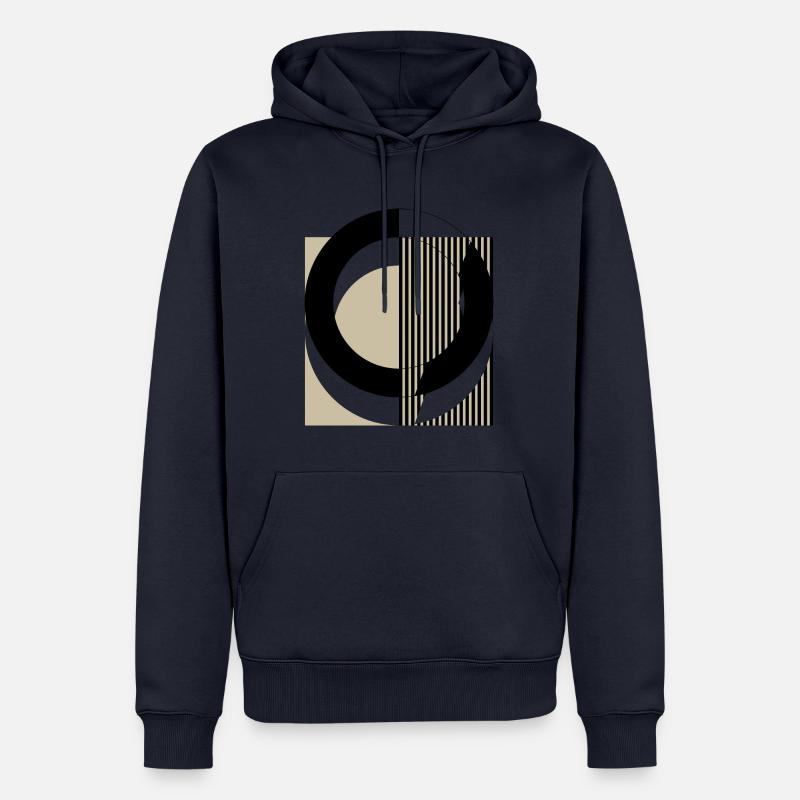 boho2 - Männer Premium Bio Hoodie - Navy