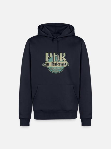 Polizeihauptkommissar Ruhestand - Männer Premium Bio Hoodie - Navy
