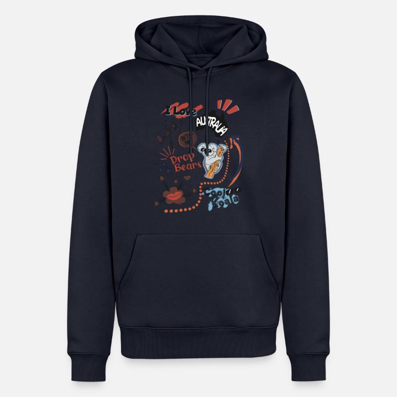 Advance Australia - Männer Premium Bio Hoodie - Navy