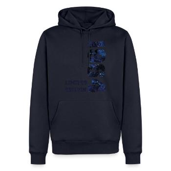 Galaxis Limited Edition 1964 60. Geburtstag - Männer Premium Bio Hoodie - Navy - Vorne - Nico (187cm)