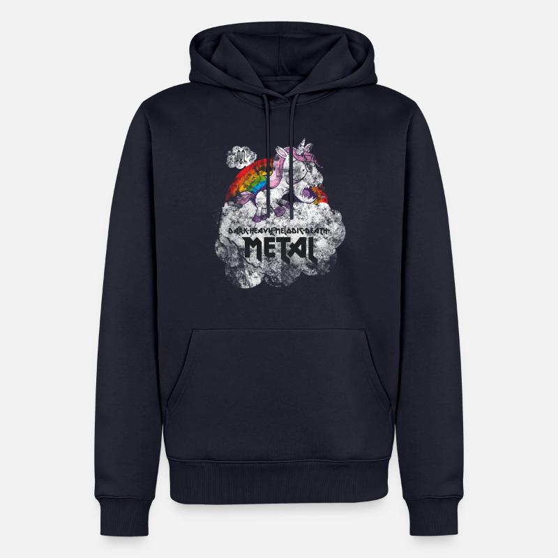 Mental Defect 2015 - Männer Premium Bio Hoodie - Navy