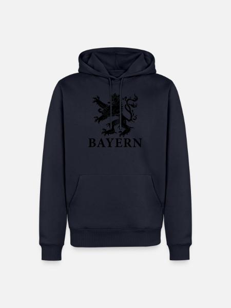 Bayern - Männer Premium Bio Hoodie - Navy