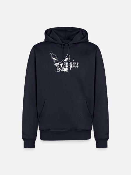 Vampire - Vampir Fledermaus Gothic Vamp Gothstyle - Männer Premium Bio Hoodie - Navy