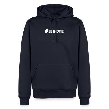 Hashtag Jebote Kroatien Jugo Geschenk - Männer Premium Bio Hoodie - Navy - Vorne - Nico (187cm)