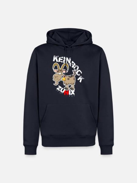 Kein Bock zu nix - Männer Premium Bio Hoodie - Navy
