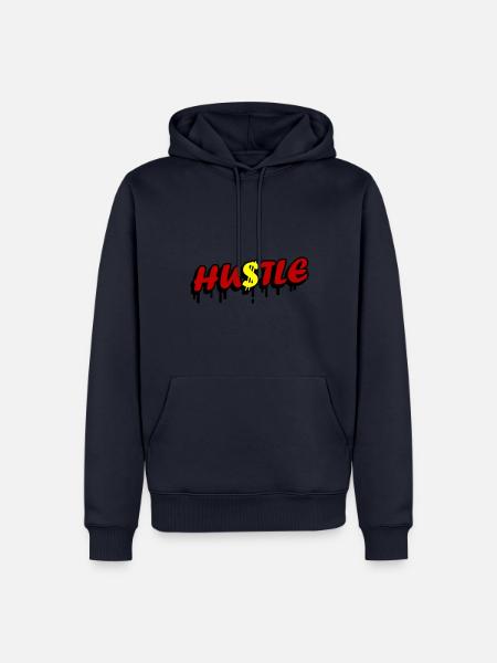 Hustle Quota - Men’s Premium Organic Hoodie - navy