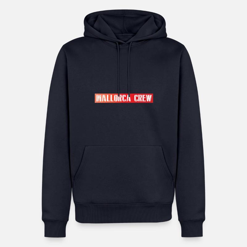 Mallorca Crew - Men’s Premium Organic Hoodie - navy