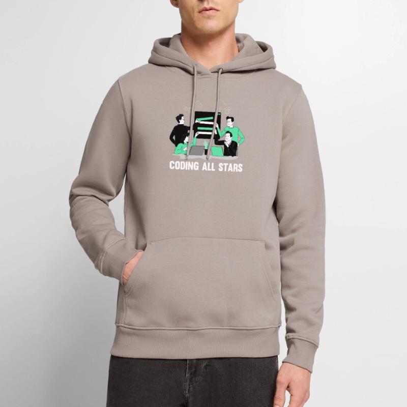 Programmer Coder Software Developer Men’s Premium Organic Hoodie