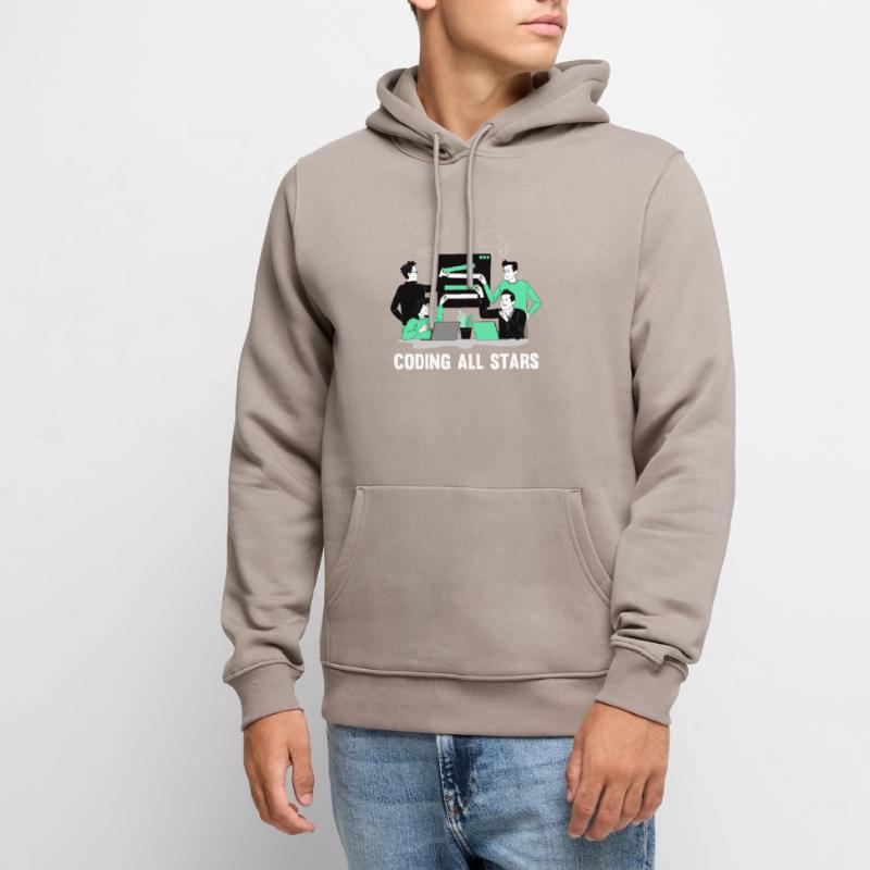 Programmer Coder Software Developer Men’s Premium Organic Hoodie