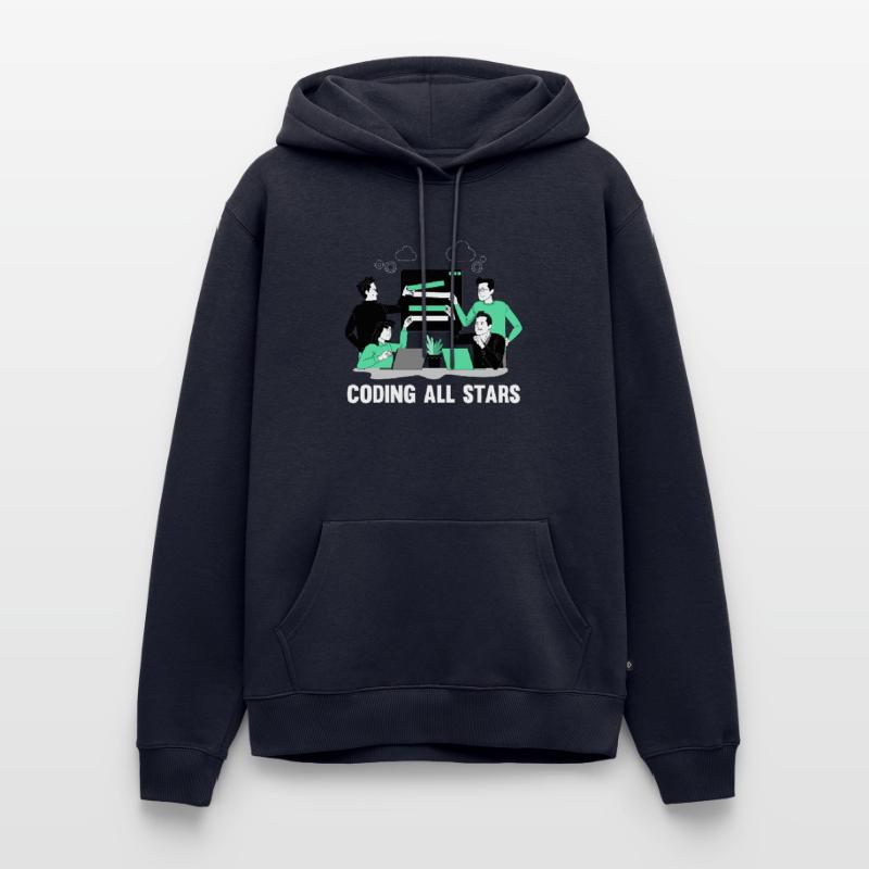 Programmierer Coder Software Entwickler Männer Premium Bio Hoodie