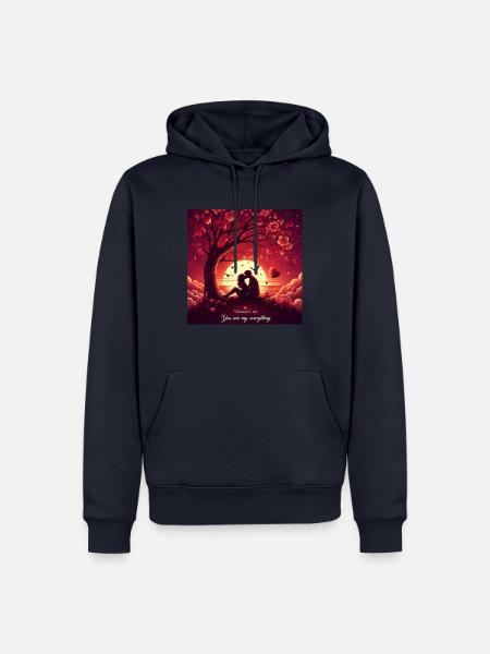 My everything - Männer Premium Bio Hoodie - Navy