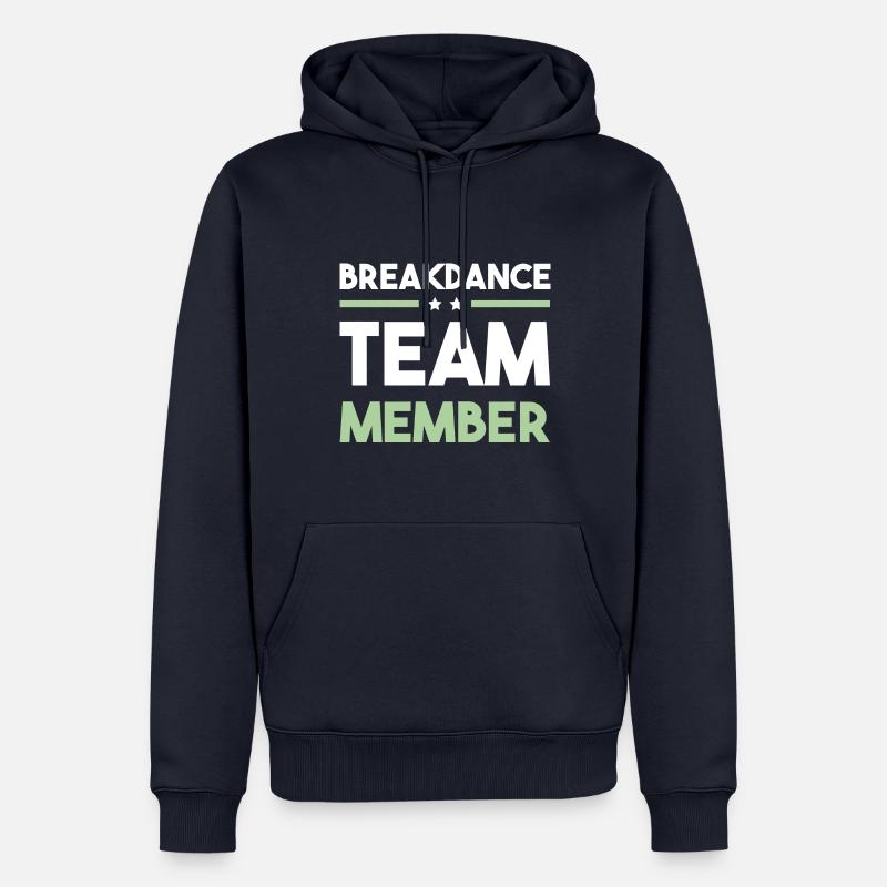 Breakdance Team - Männer Premium Bio Hoodie - Navy