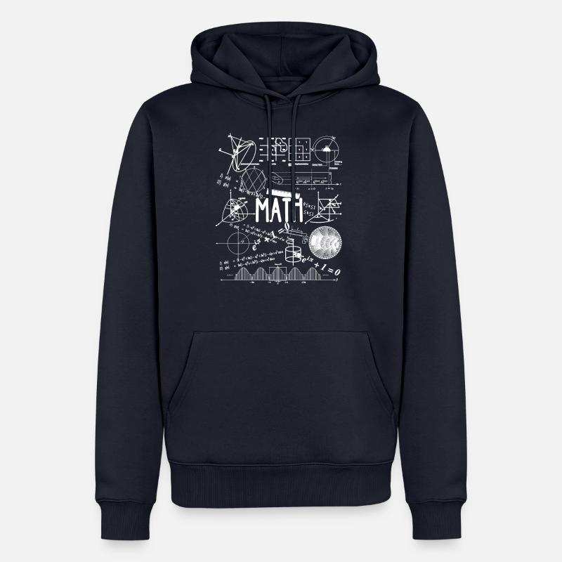 Complex math math - Men’s Premium Organic Hoodie - navy