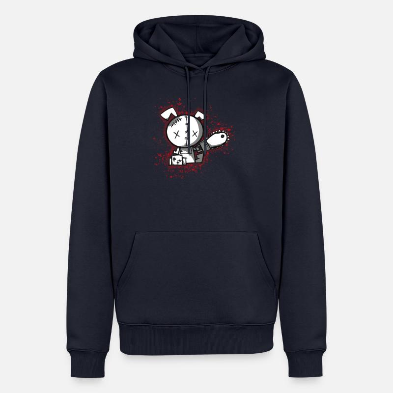 Evil Pets - Dog 2 - Sweat à capuche Premium bio Homme - bleu marine