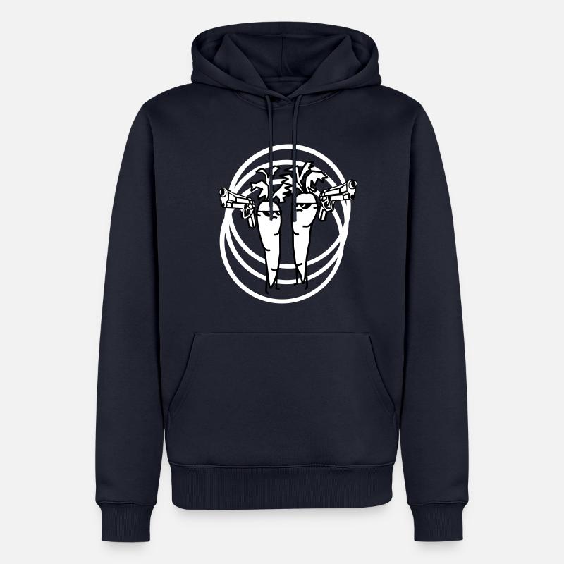 Pulp Carrots - Männer Premium Bio Hoodie - undefined