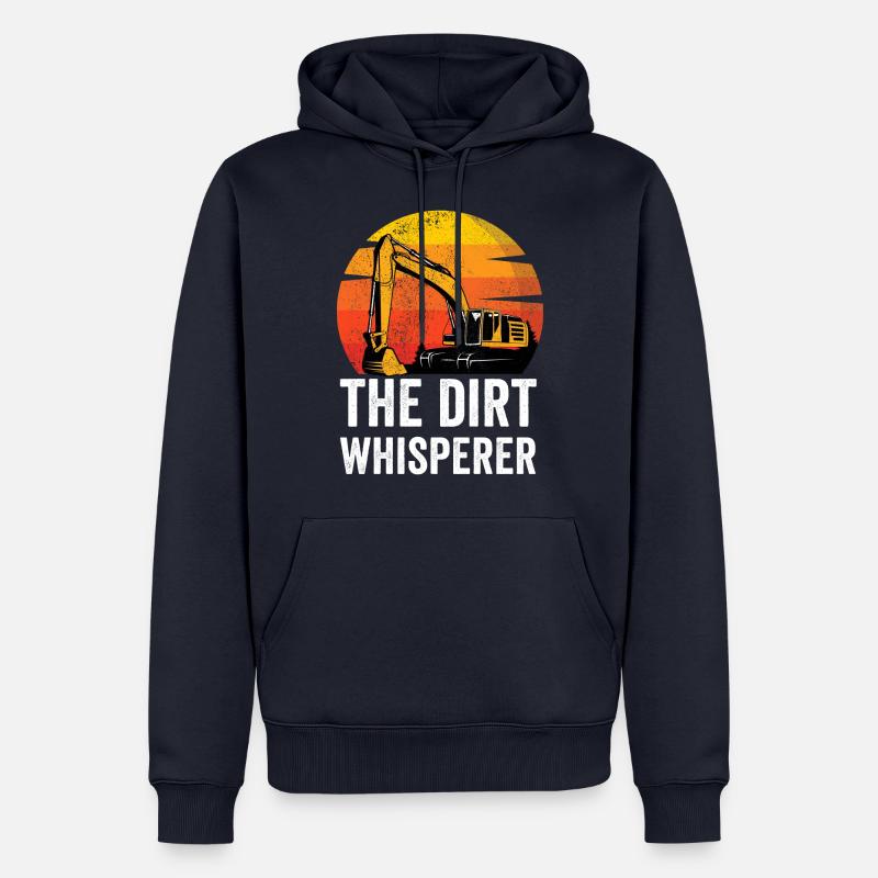 Baggerfahrer Baggerfahrer - Männer Premium Bio Hoodie - Navy