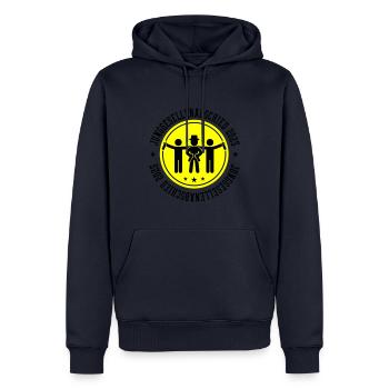 Junggesellenabschied 2025 Jga Team - Männer Premium Bio Hoodie - Navy - Vorne - Nico (187cm)
