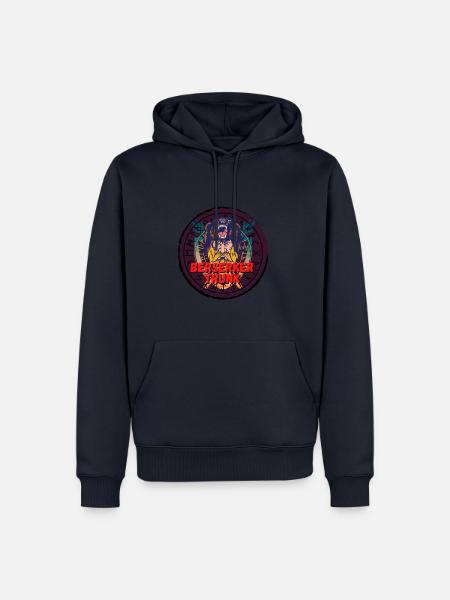 Berserker Trunk - Men’s Premium Organic Hoodie - navy