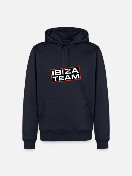 Ibiza Team - Men’s Premium Organic Hoodie - navy