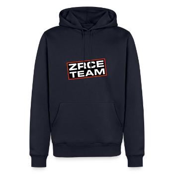 Zrce Team - Männer Premium Bio Hoodie - Navy - Vorne - Nico (187cm)